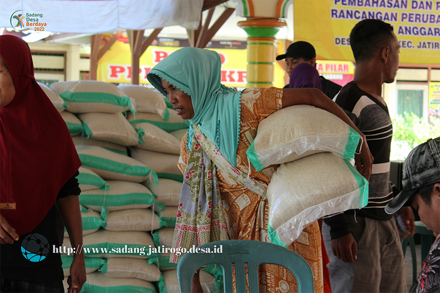 BANTUAN PANGAN NON TUNAI KEMBALI DITERIMAKAN DALAM BENTUK SEMBAKO